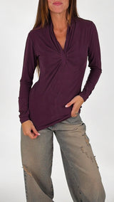 Maglia V pieghe H.