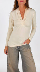 Maglia V pieghe H.