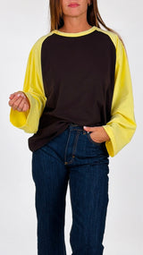 T-shirt bicolor H.