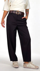 Pantalone carota tela H.