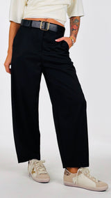 Pantalone carota tela H.