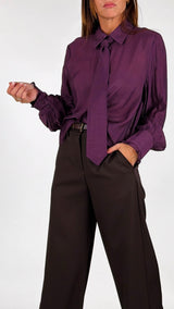 Camicia organza cravatta You