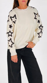 Pull manica stelle