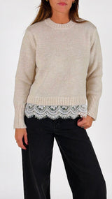Pull fondo pizzo Kiki