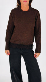 Pull fondo pizzo Kiki