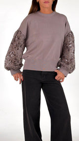 Pull manica tulle cornely