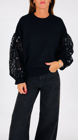 Pull manica tulle cornely