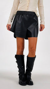 Short ecopelle cocco H.