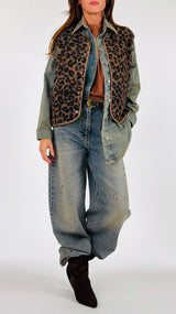 Gilet teddy leo JJXX
