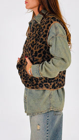 Gilet teddy leo JJXX