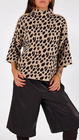 Pull punto stoffa leo Twin