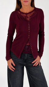 Twinset canotta pizzo H.