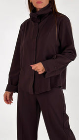 Camicia collo imbuto Sharon T.