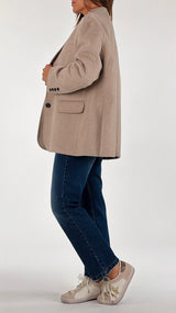 Cappotto giacca over Vic.