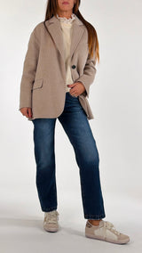 Cappotto giacca over Vic.