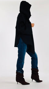 Cappotto corto sciarpa Vic.