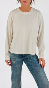 T-shirt scatolina m.lunga H.