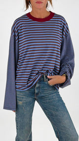 T-shirt scatolina doppia riga H.