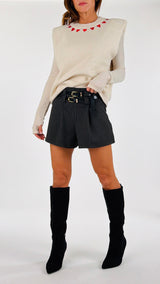 Short p.milano gessato H.