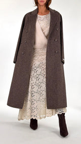 Cappotto doppiopetto sciarpa ecofour H.