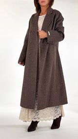 Cappotto doppiopetto sciarpa ecofour H.