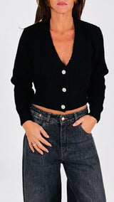 Cardigan gioiello costa inglese H.