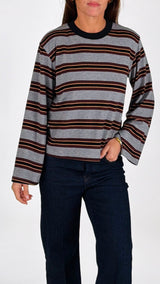 Maglia viscosa righe H.
