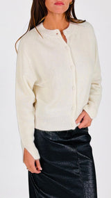 Cardigan angora integrale Vic.