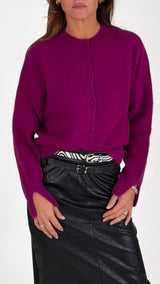 Cardigan angora integrale Vic.