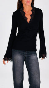 Maglia twist calla pizzo H.